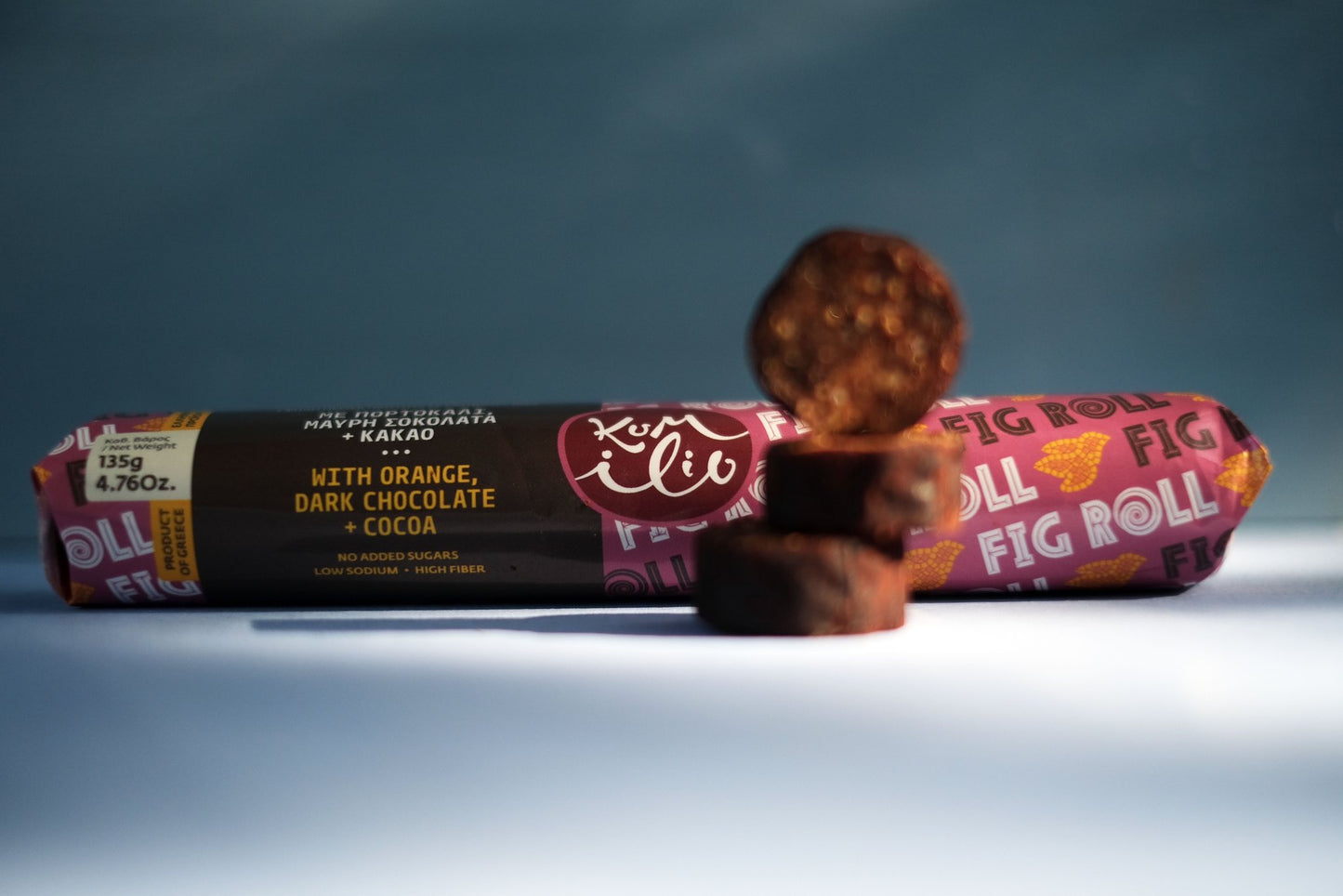 Feigenrolle mit Orange, dunkler Schokolade und Kakao, 135 g, Lieferzeit: 3 - 5 Tage