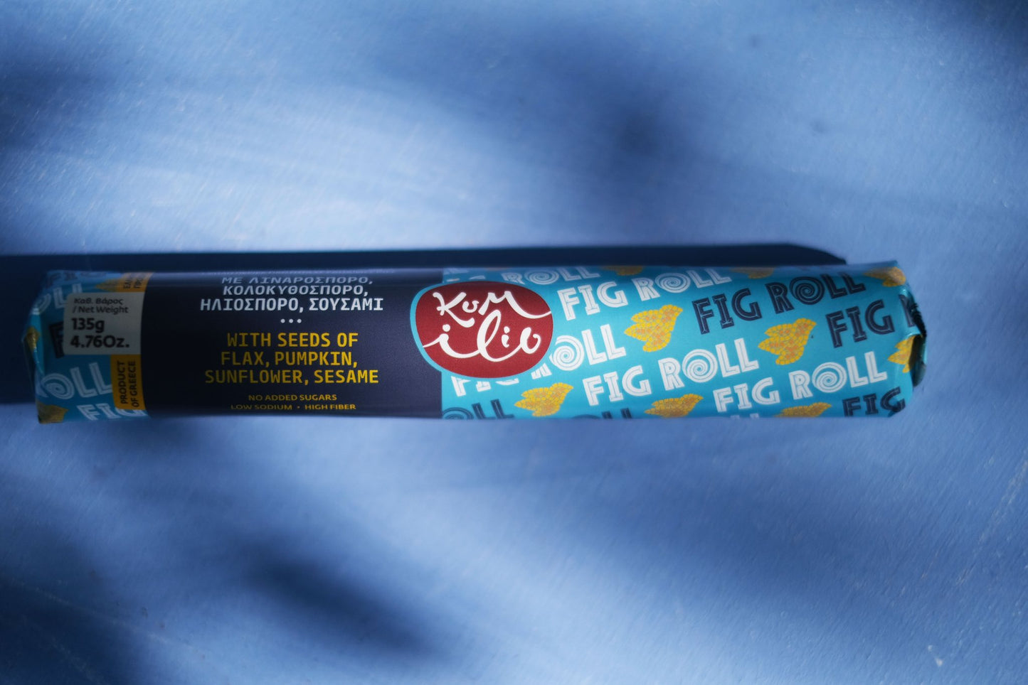 Feigenrolle mit Leinsamen, Kürbiskernen, Sonnenblumenkernen und Sesam 135 g, Lieferzeit: 3 - 5 Tage