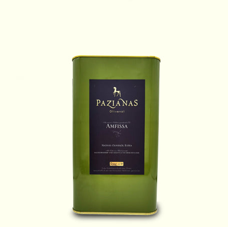 Pazianas AMFISSA 3l,  natives Olivenöl extra,  Ernte Okt. 2025,  Lieferzeit: 3 - 5 Tage